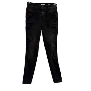 CLOSED Skinny Pusher Black Jeans Size 24